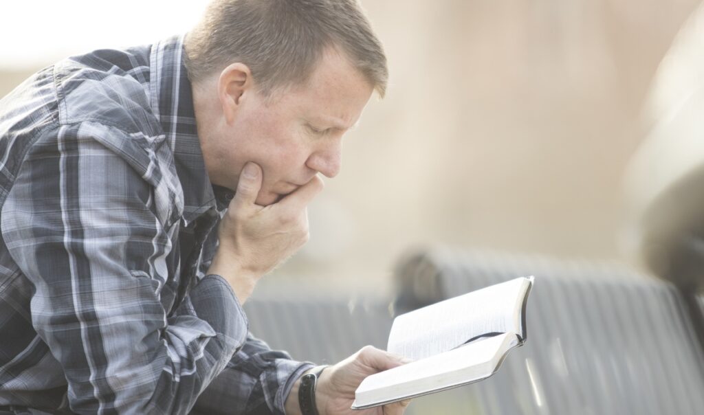 Image of A Man Meditating