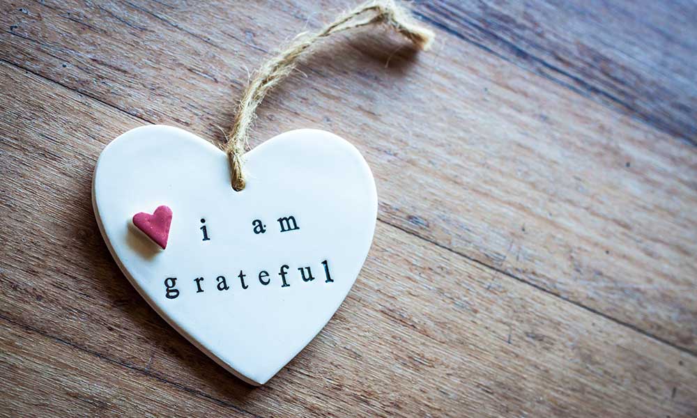 CULTIVATE A HEART OF GRATITUDE